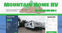 Desktop Screenshot of mountainhomerv.com